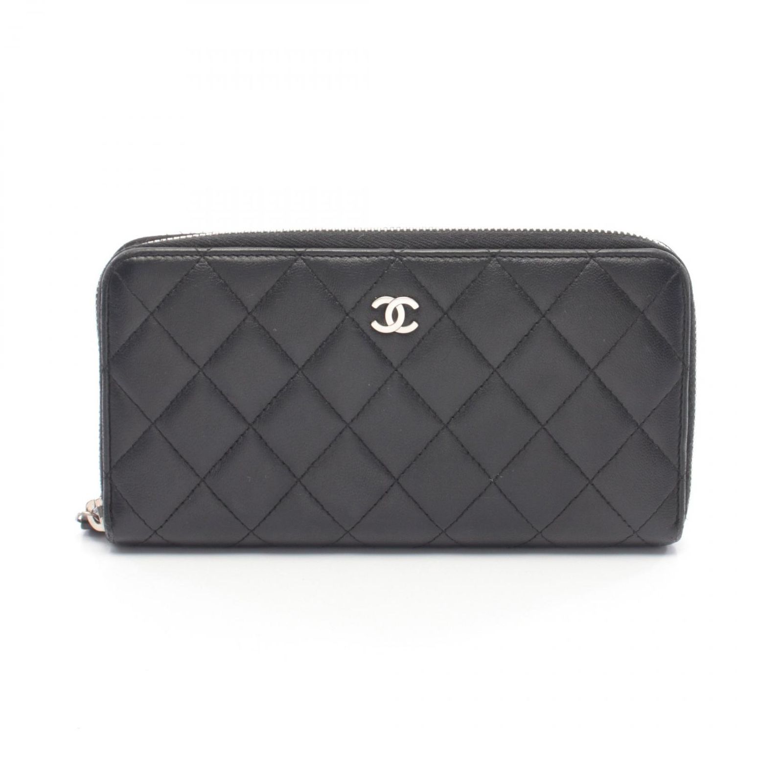 CHANEL シャネル マトラッセ ラウンド長財布