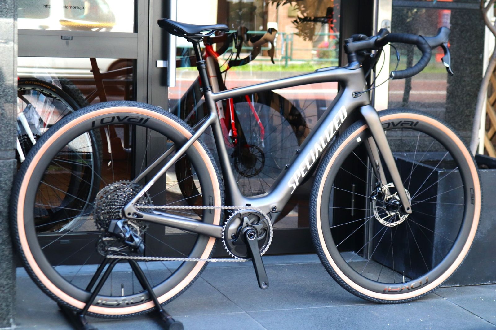 スペシャライズド SPECIALIZED クレオ CREO SL EXPERT EVO 2022モデル Lサイズ スラム RIVAL e-Tap AXS カーボン Eバイク 【東京南麻布店】