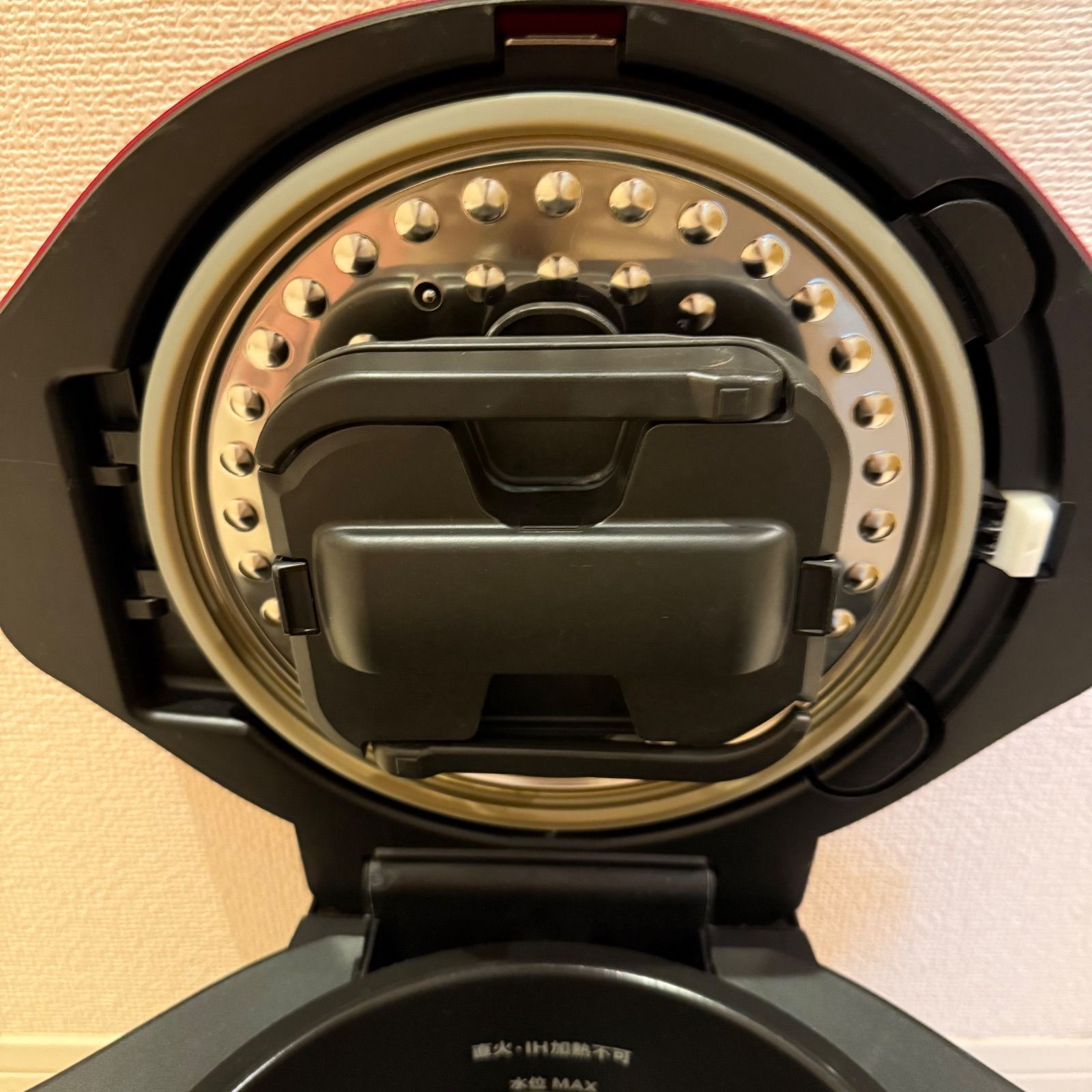 SHARP シャープ ヘルシオ ホットクック KN-HW24G-R レッド 赤 水なし