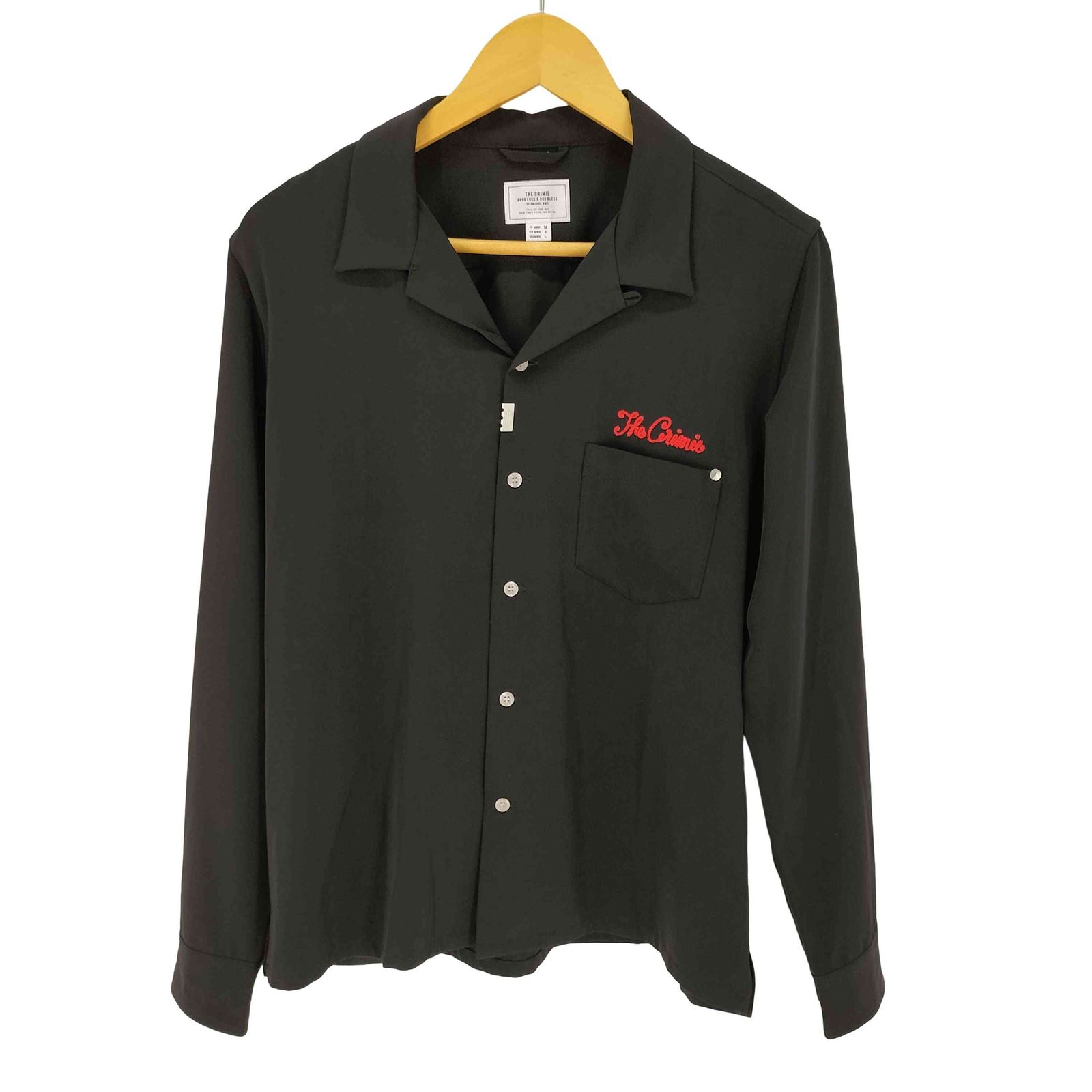 クライミー THE CRIMIE OPEN COLLAR NEEDLE WORK SHIRT メンズ 表記無