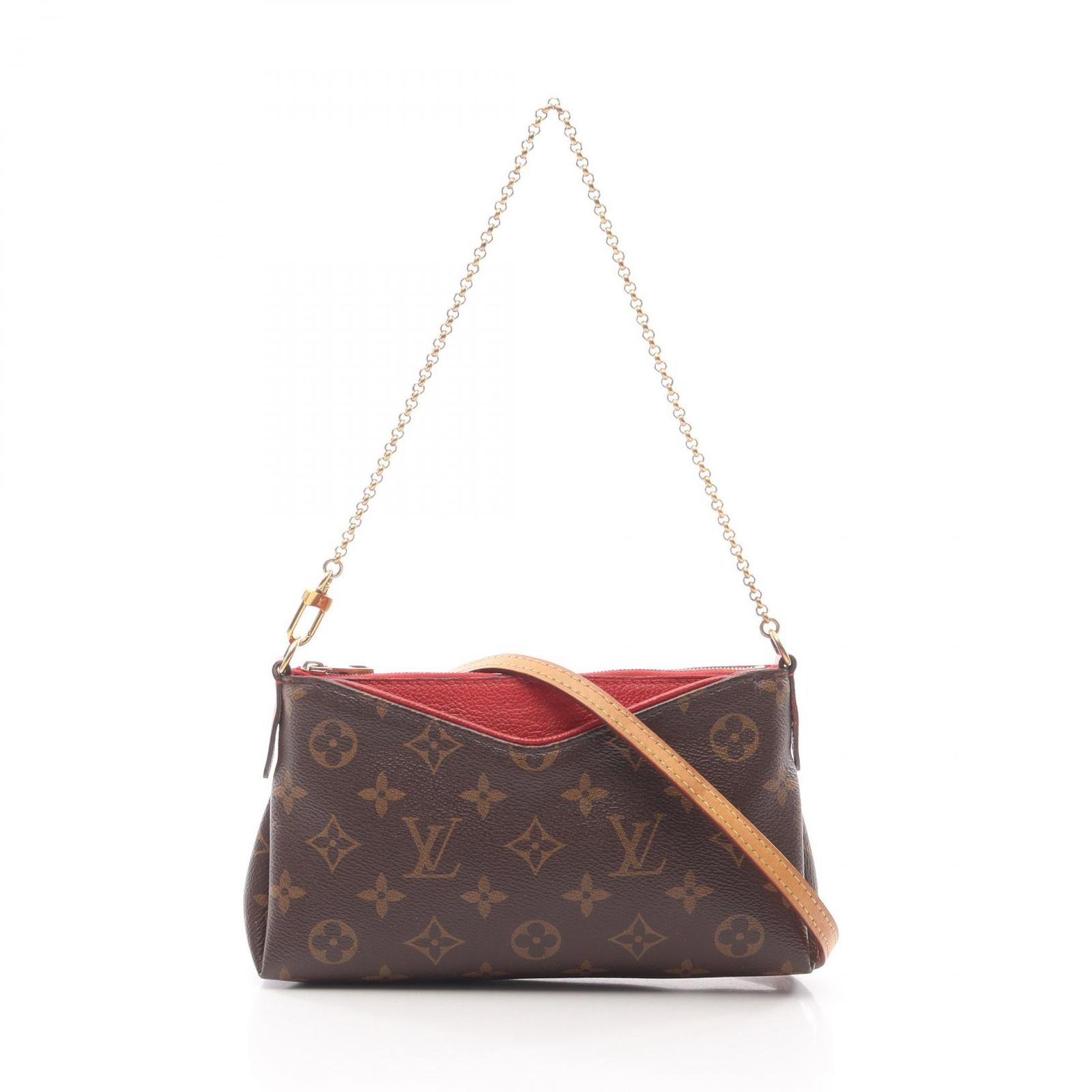 LOUIS VUITTON ルイ・ヴィトン パラス クラッチ モノグラム スリーズ ハンドバッグ 105,400円