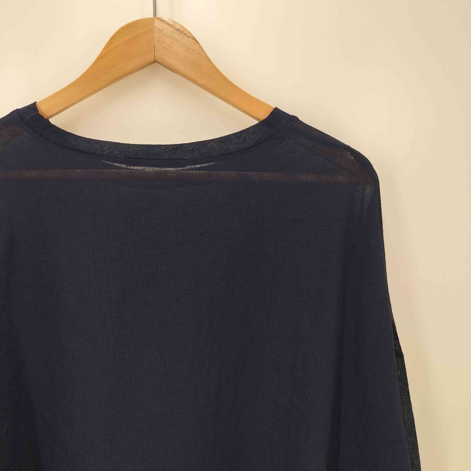 ミズイロインド mizuiro ind 26SS ワッシャーボイルド ワイド プルオーバー レディース FREE ミズイロインド mizuiro ind 26SS ワッシャーボイルド ワイド プルオーバー レディース FREE