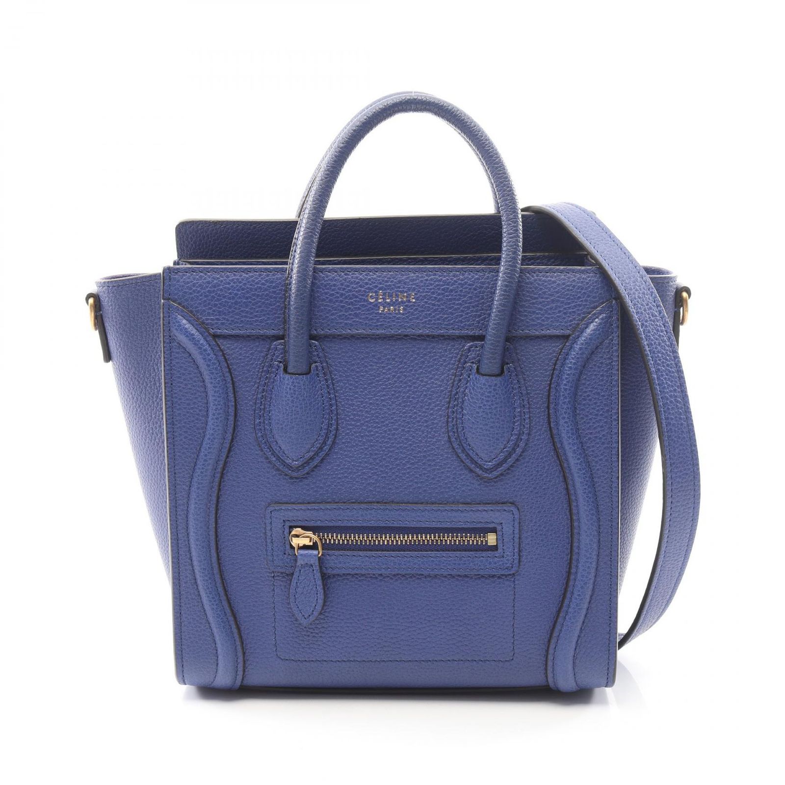 CELINE セリーヌ ラゲージ ナノショッパー ハンドバッグ