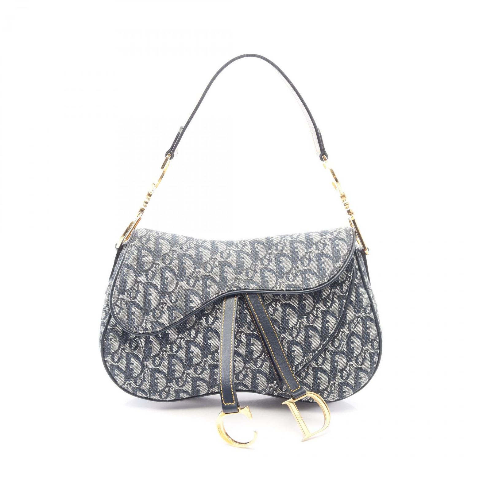 Dior ディオール ダブルサドルバッグ トロッター ハンドバッグ