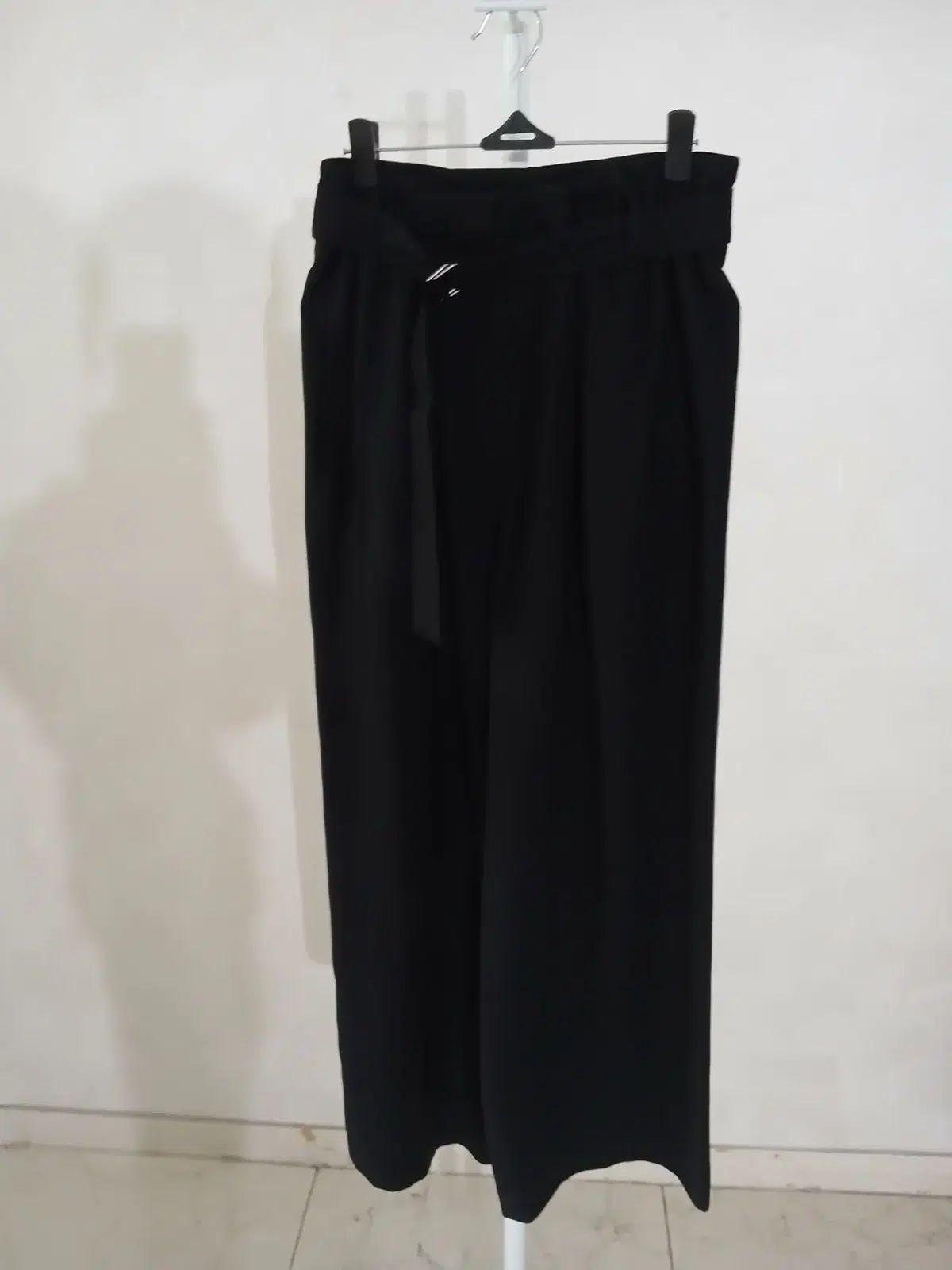 020 システム ベルト付き ワイド パンツ