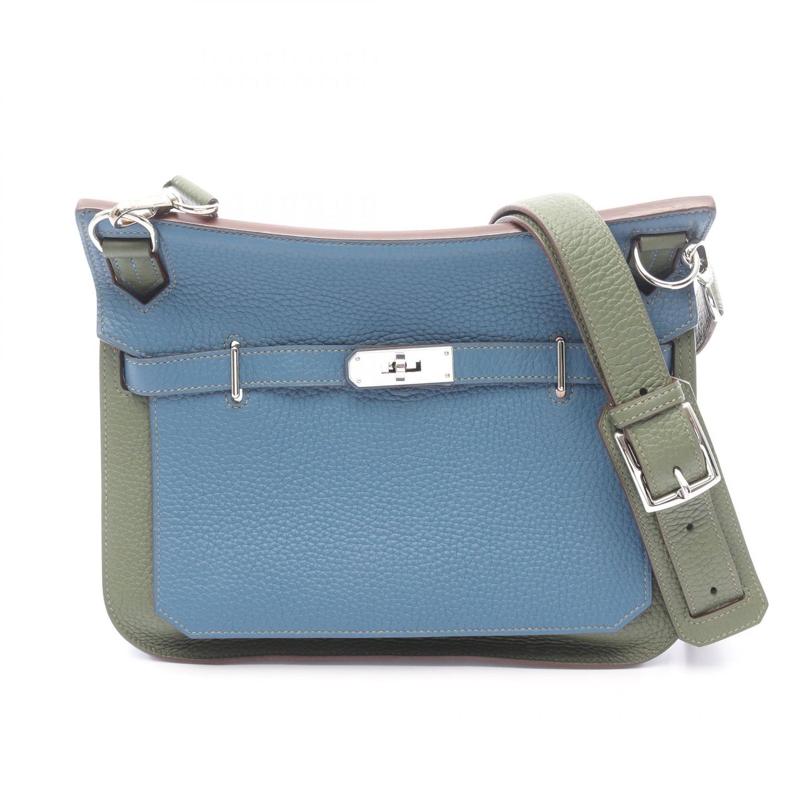 HERMES エルメス ジプシエール28 ブルータラサ カノピ ショルダーバッグ