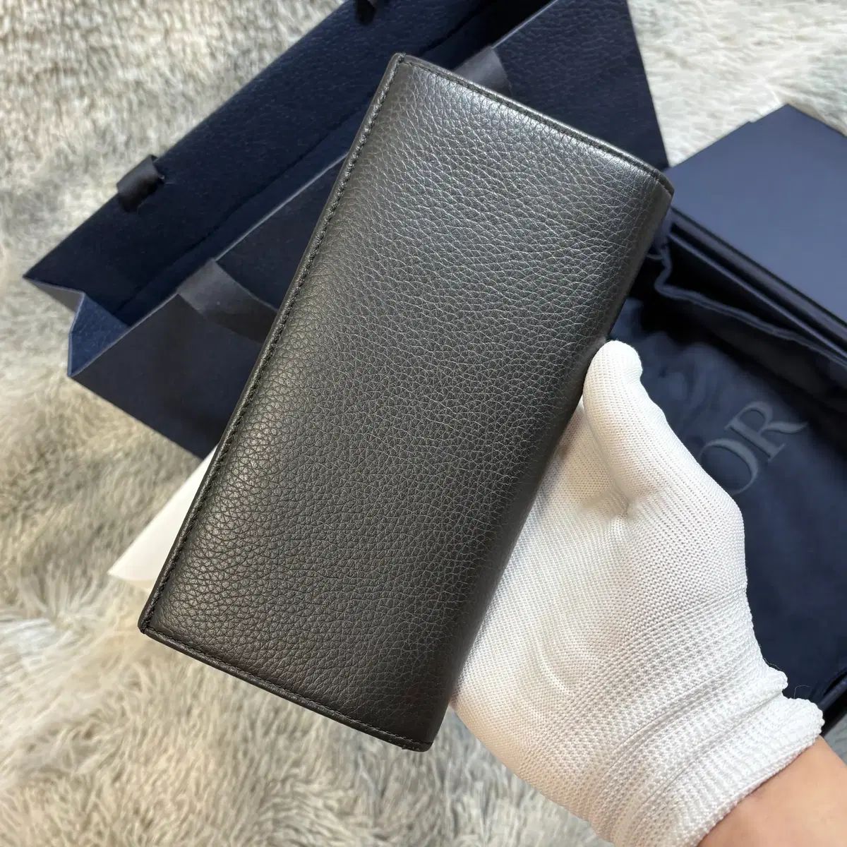 Dior ディオール オブリーク 新 サドル バーティカル ロングウォレット ブラック フルセット Dior ディオール オブリーク 新 サドル バーティカル ロングウォレット ブラック フルセット