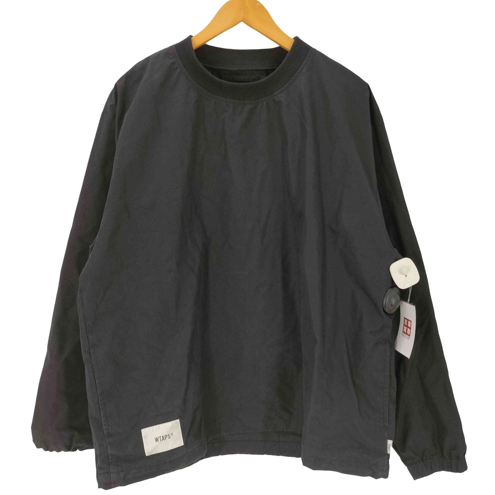 ダブルタップス WTAPS 21SS SMOCK/LS NYCO. WEATHER スモック プルオーバー トップス ブラック メンズ X 03