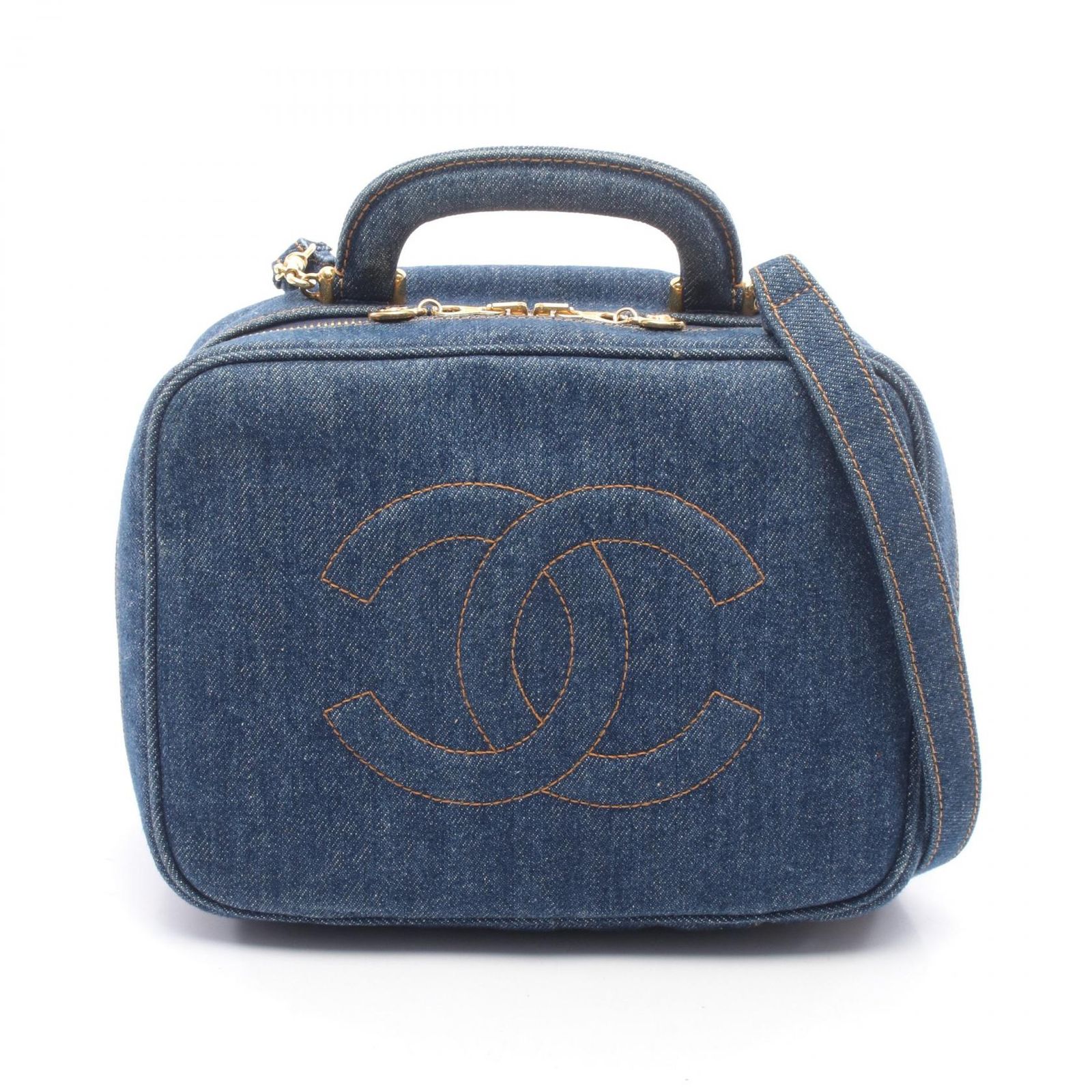 CHANEL シャネル ココマーク バニティ 2WAY ハンドバッグ