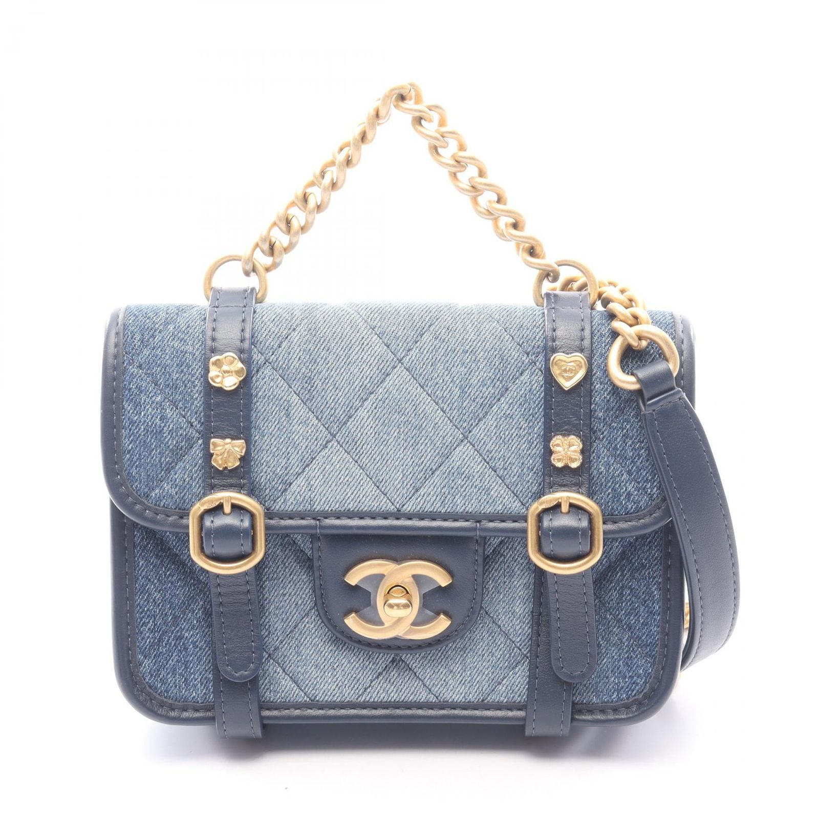 CHANEL シャネル ミニマトラッセ 2WAY ショルダーバッグ