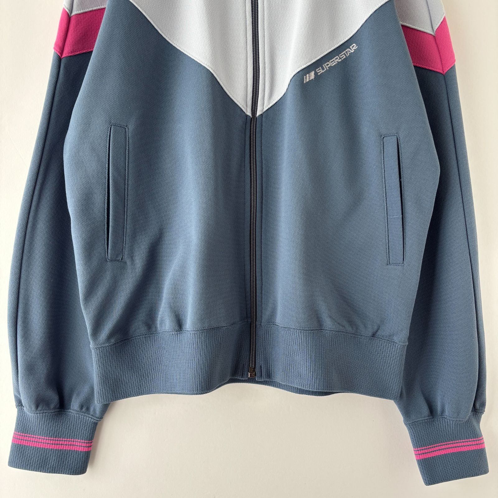 80s MIZUNO SUPER STAR トラックジャケット レトロ ビンテージ 切替