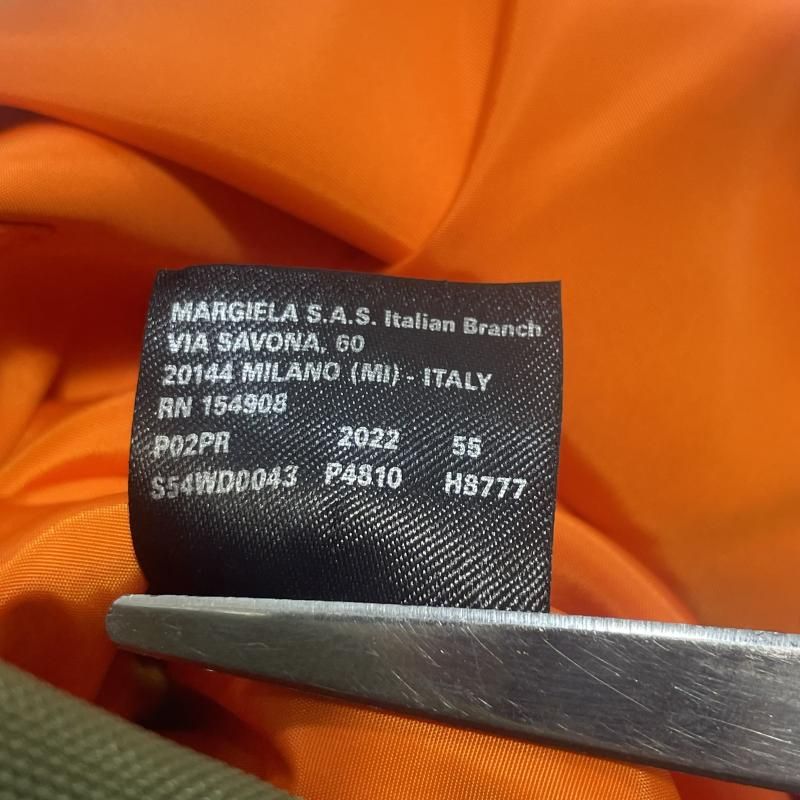 【中古】MAISON MARGIELA MM6 ハンドバッグ カーキ S54WD0043-P4810/H8777[19][240019531845]