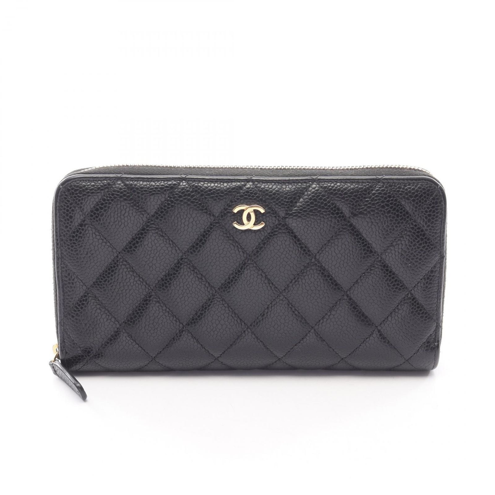 CHANEL シャネル マトラッセ ラウンド長財布