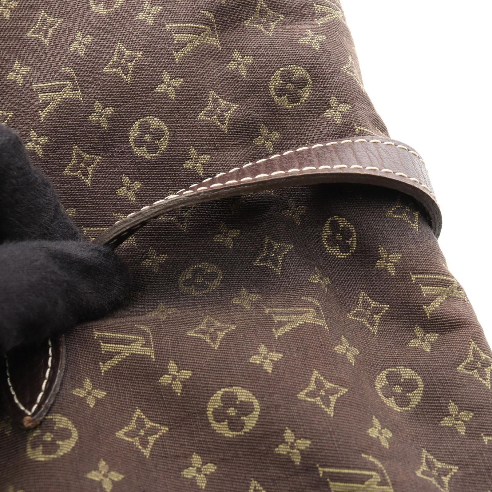 LOUIS VUITTON ルイ・ヴィトン ソミュール モノグラムミニラン エベヌ