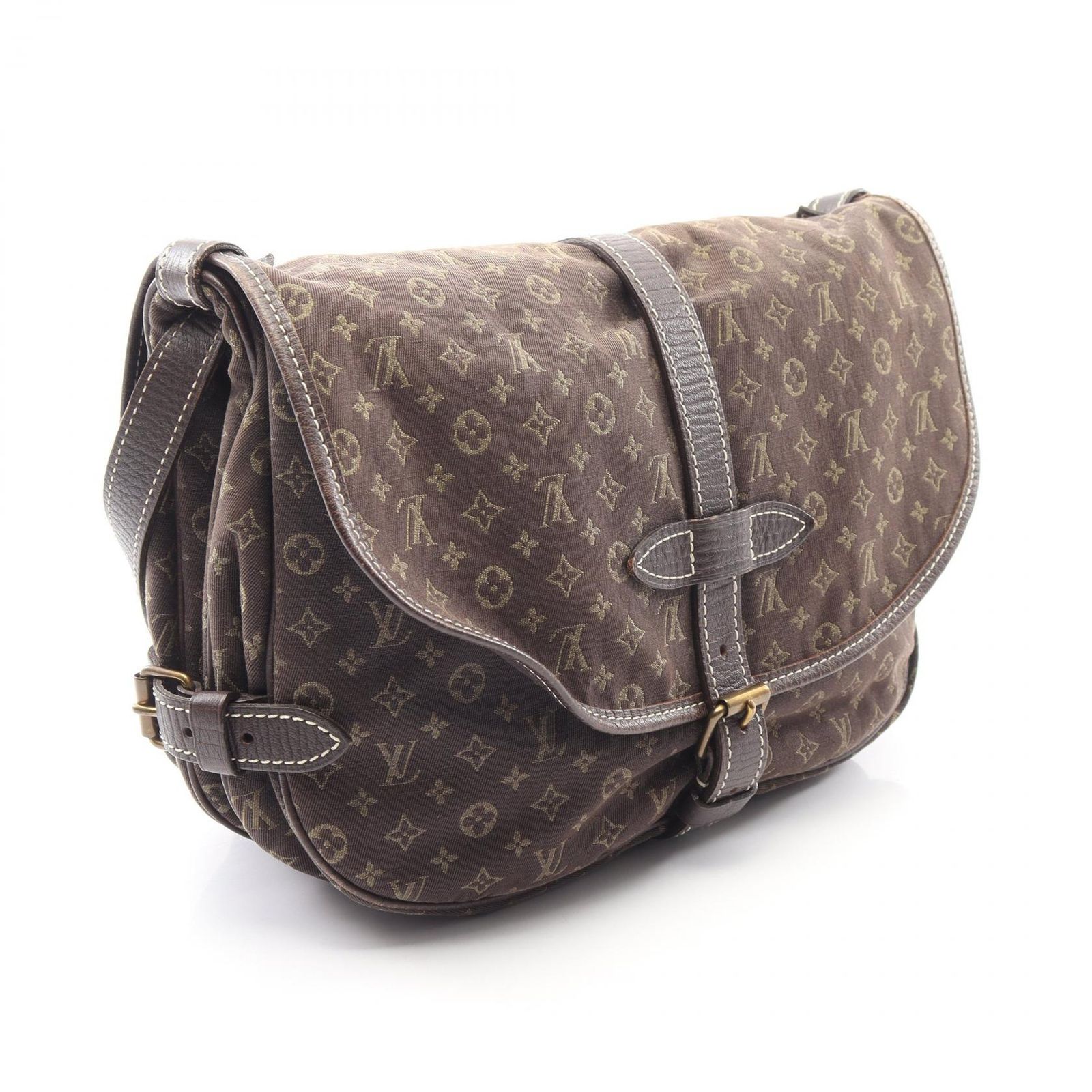 LOUIS VUITTON ルイ・ヴィトン ソミュール モノグラムミニラン エベヌ