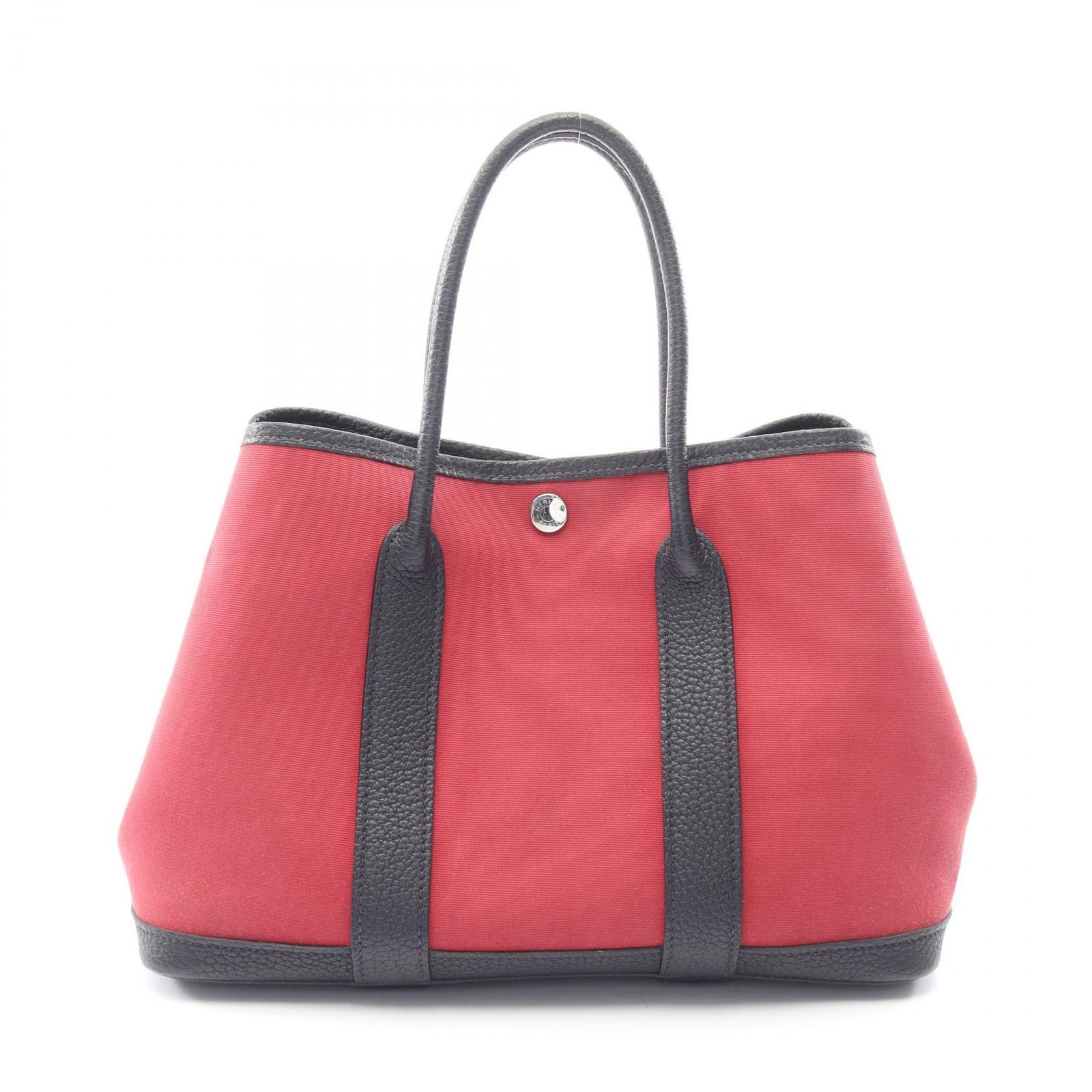 HERMES エルメス ガーデンパーティTPM ルビー ブルーインディゴ トートバッグ