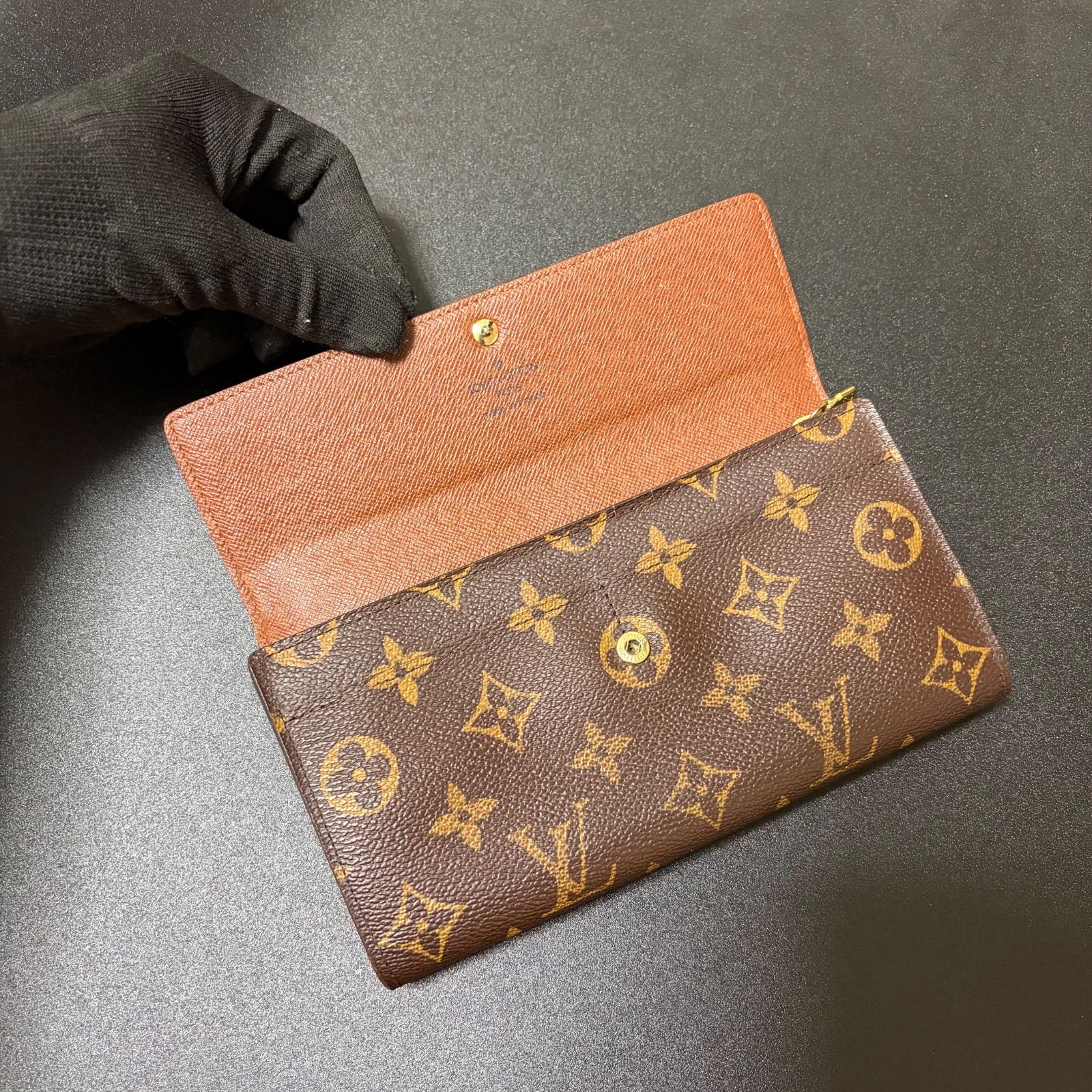 c80 ポルトフォイユ サラ 旧型 Louis Vuitton ルイ ヴィトン 2つ 折り