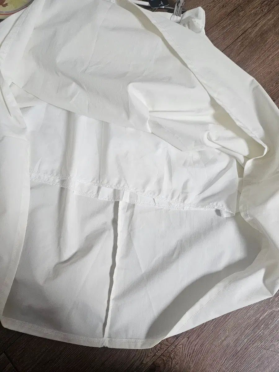 新品) アイボリー Aライン スカート(フリーサイズ) 新品) アイボリー Aライン スカート(フリーサイズ)