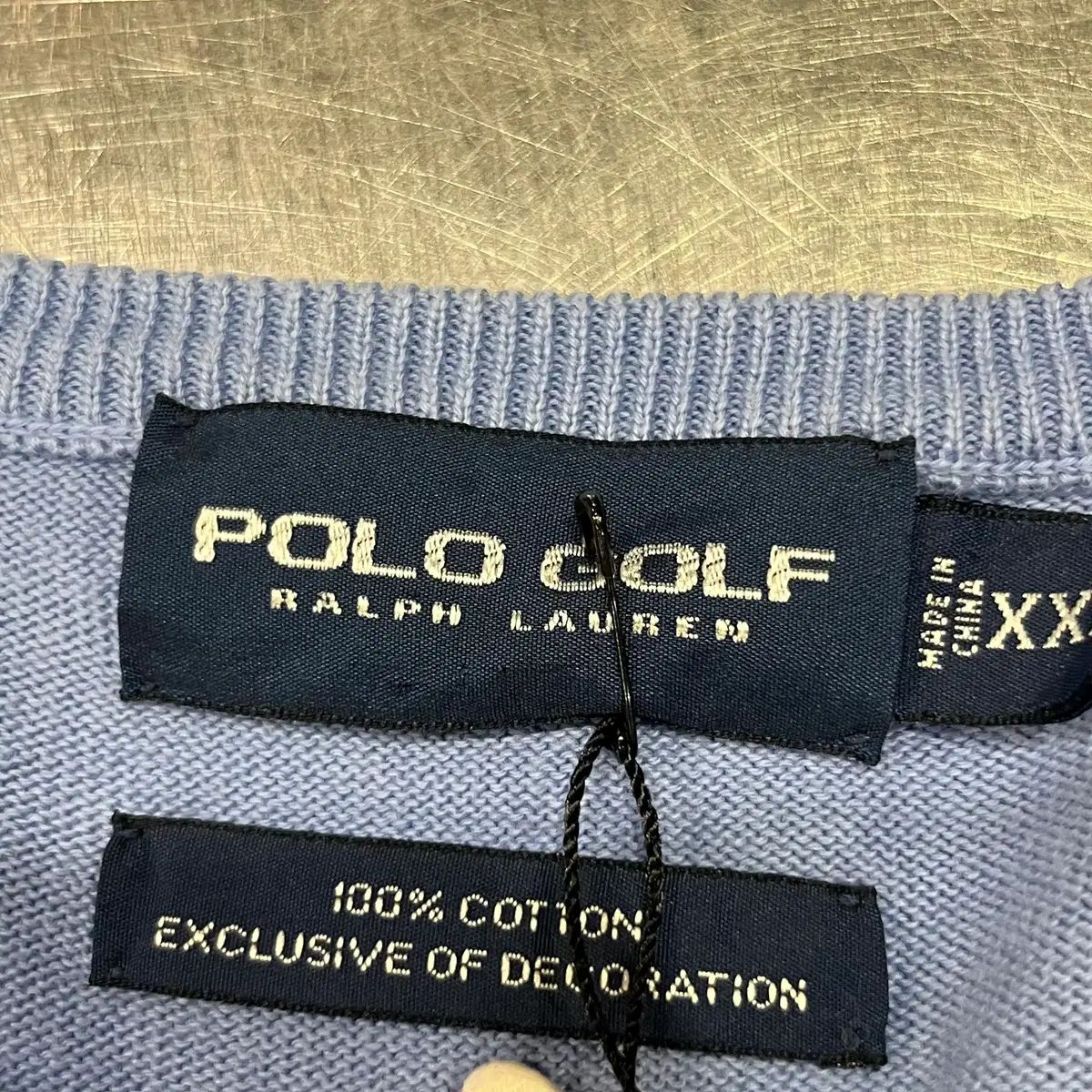 POLO GOLF ポロ ゴルフ 刺繍 ニット ベスト POLO GOLF ポロ ゴルフ 刺繍 ニット ベスト