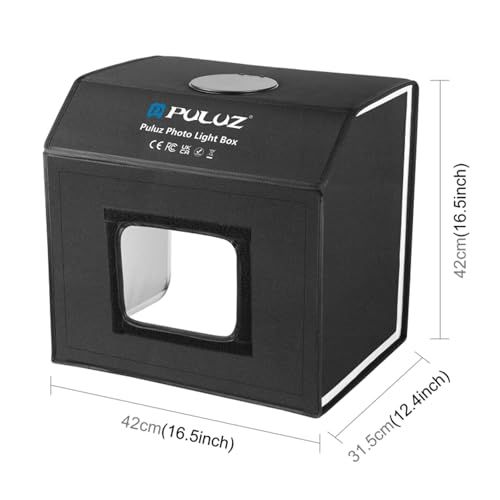 PULUZ 撮影ボックス、長方形撮影用ライトボックスキット600D Nylon布材料/専門照明 CRI?95/3200k-6500k 3色温度無段階調光/4色 PVC背景紙/卓上折り畳み式撮影ライトボックス/商品撮影小道具/小物撮影ボックス撮 26e44542 PULUZ 撮影ボックス、長方形撮影用ライトボックスキット600D Nylon布材料/専門照明 CRI?95/3200k-6500k 3色温度無段階調光/4色 PVC背景紙/卓上折り畳み式撮影ライトボックス/商品撮影小道具/小物撮影ボックス撮 26e44542