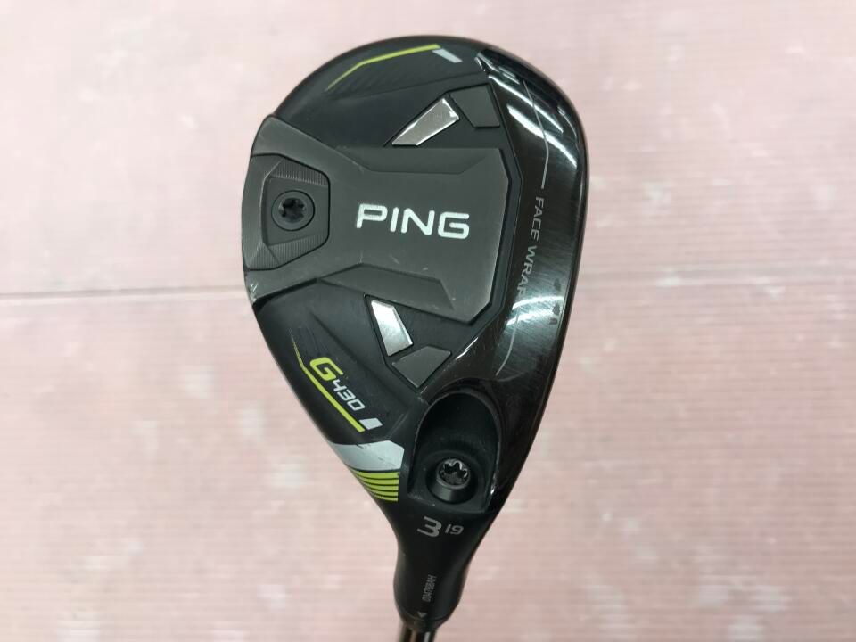 ピン　G430　19度　TOUR 2.0 CHROME 85　Sフレックス　ユーティリティ　中古【最短即日発送】
