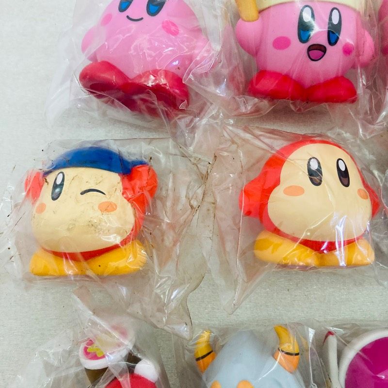 未開封品】【全10種コンプリート】星のカービィ ソフビパペット