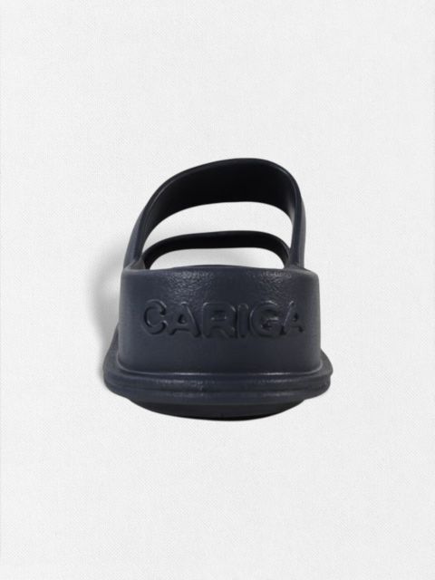 種類20：27/ネイビー 【定価7,480円(税込)】CARIGA -カリガ- 高い反発力で衝撃を吸収して足へのストレスを緩和する Double Strap Sandals ダブルストラップサンダル リカバリーサンダル C210306 ホワイト ブラック ネ