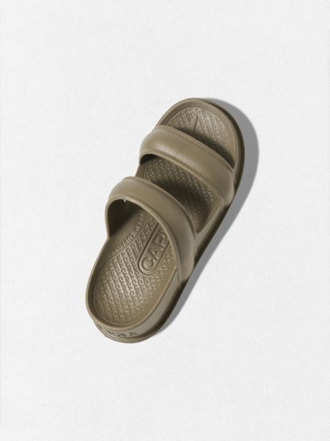 種類20：27/ネイビー 【定価7,480円(税込)】CARIGA -カリガ- 高い反発力で衝撃を吸収して足へのストレスを緩和する Double Strap Sandals ダブルストラップサンダル リカバリーサンダル C210306 ホワイト ブラック ネ