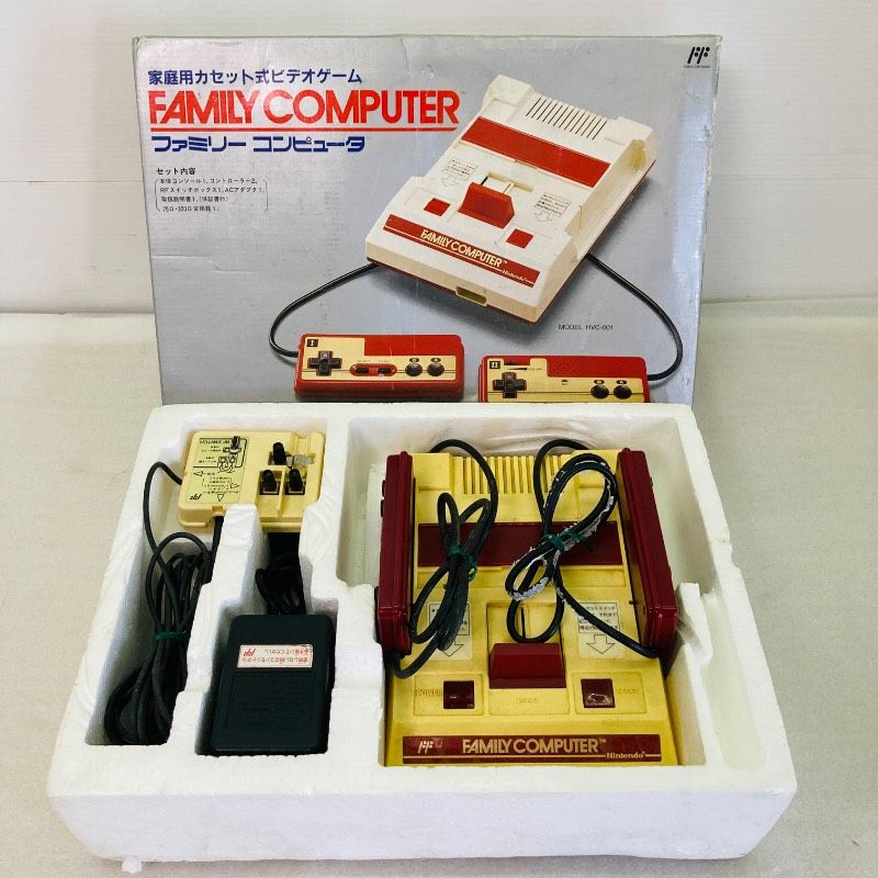 ファミリーコンピュータ 本体 HVC-001 楽天市場】任天堂 Nintendo ファミリーコンピュータ 本体 HVC-001