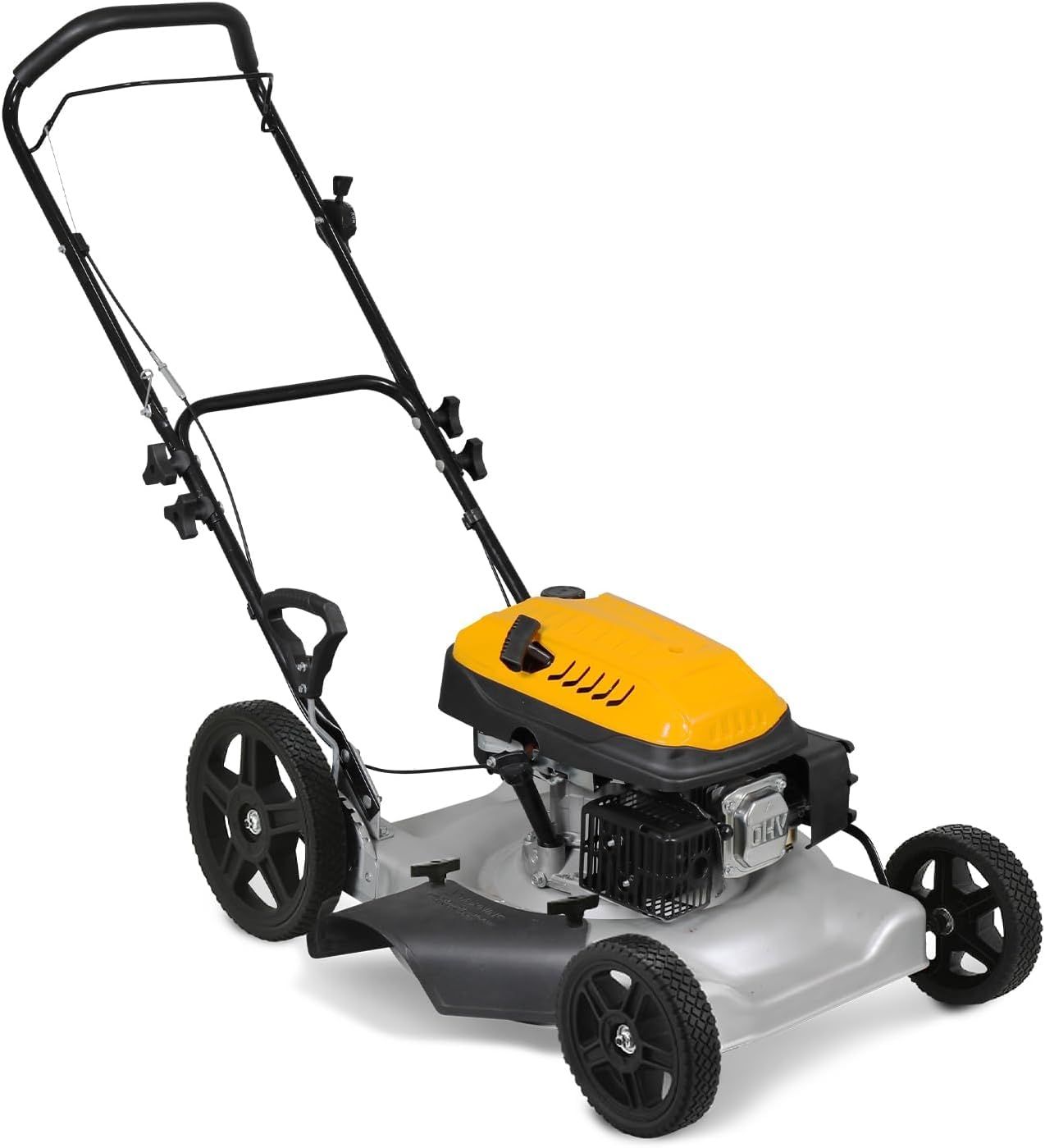 【新品】HAIGE(ハイガー) エンジン草芝刈機 手押し式 5馬力 草刈機 横排出 下刈刃付き HG-M139HC c86075cb