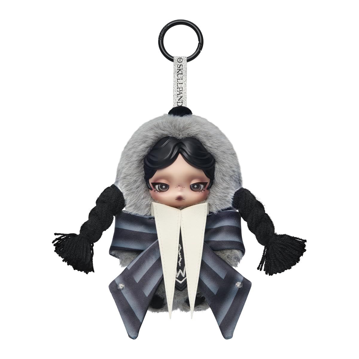 新品】【POP MART 公式ストア】SKULLPANDA x Wednesday ぬいぐるみ