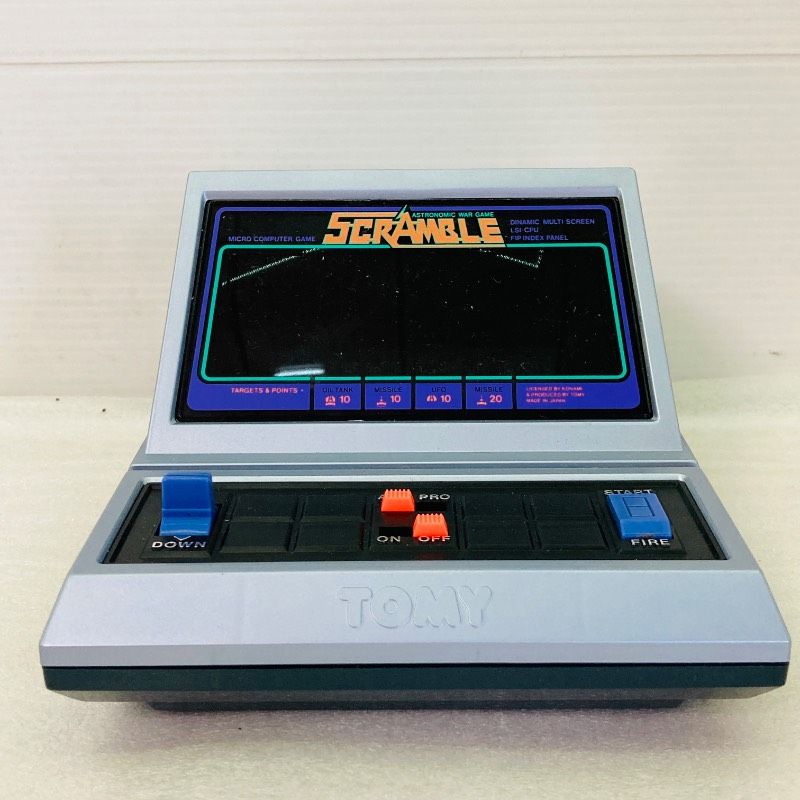 ジャンク】TOMY LSIゲーム SCRAMBLE スクランブル トミー JB4 - メルカリ