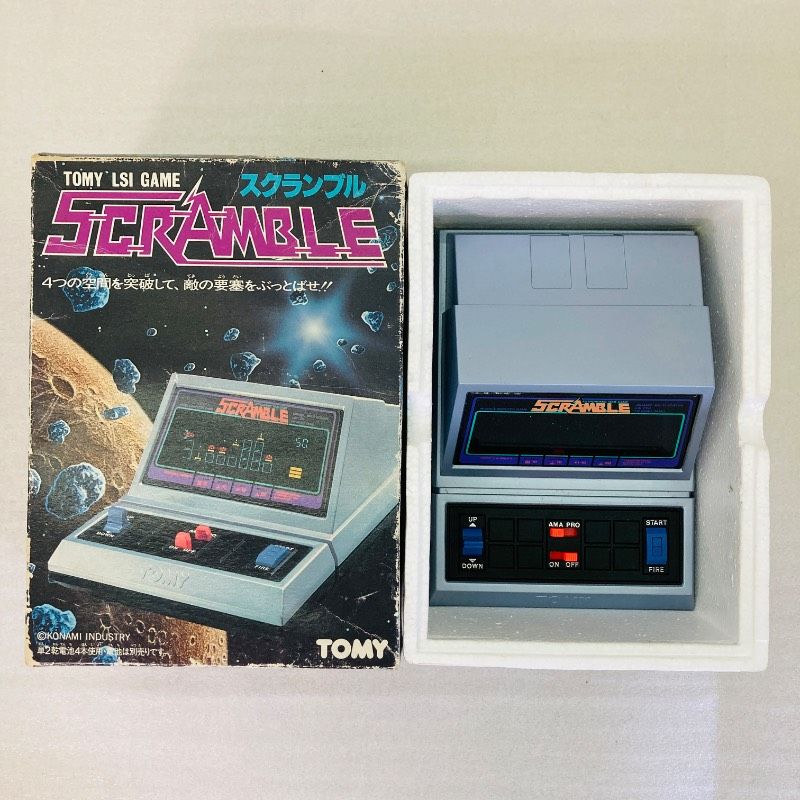 ジャンク】TOMY LSIゲーム SCRAMBLE スクランブル トミー JB4 - メルカリ