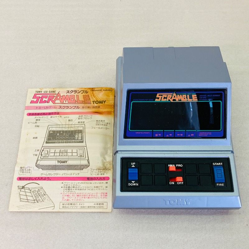 ジャンク】TOMY LSIゲーム SCRAMBLE スクランブル トミー JB4 - メルカリ