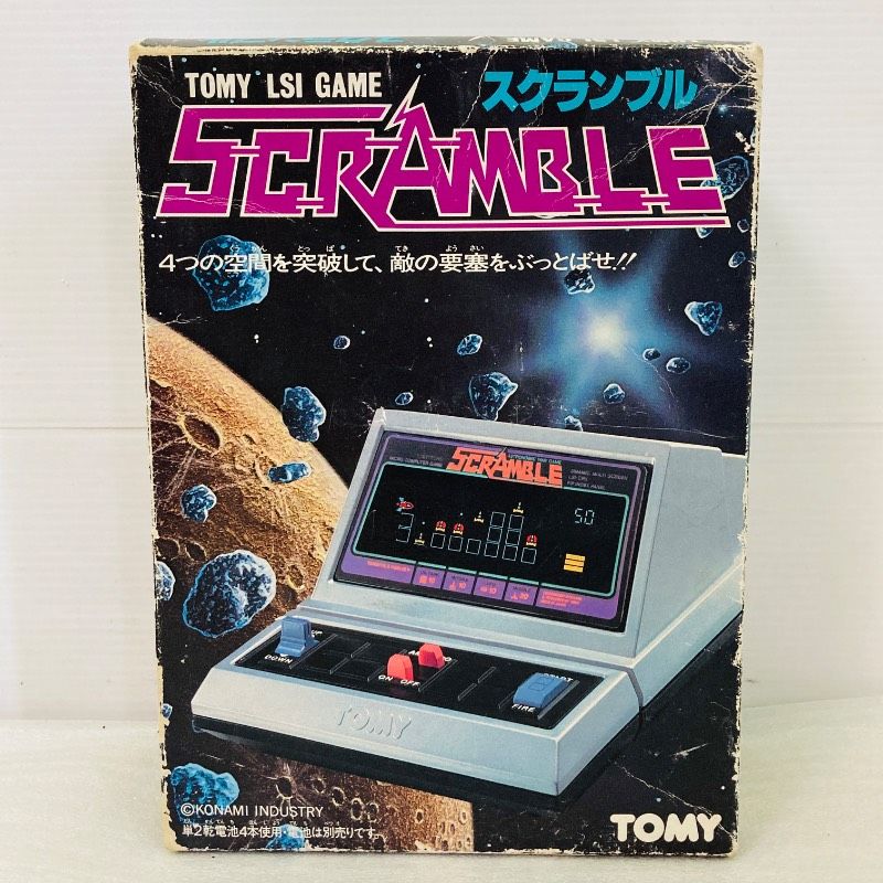 ジャンク】TOMY LSIゲーム SCRAMBLE スクランブル トミー JB4 - メルカリ