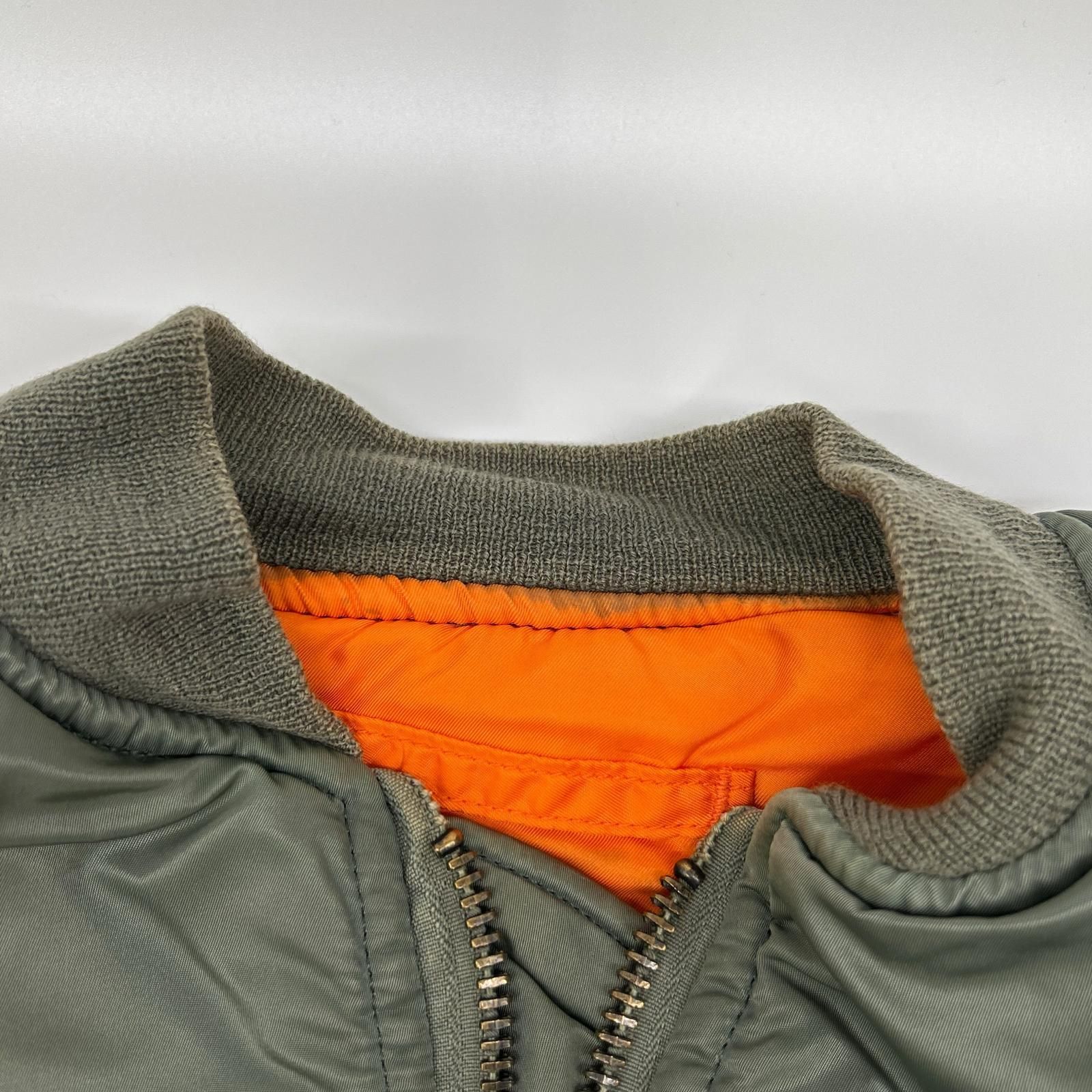 ALPHA INDUSTRIES アルファインダストリーズ カーキ MA-1 1968年復刻
