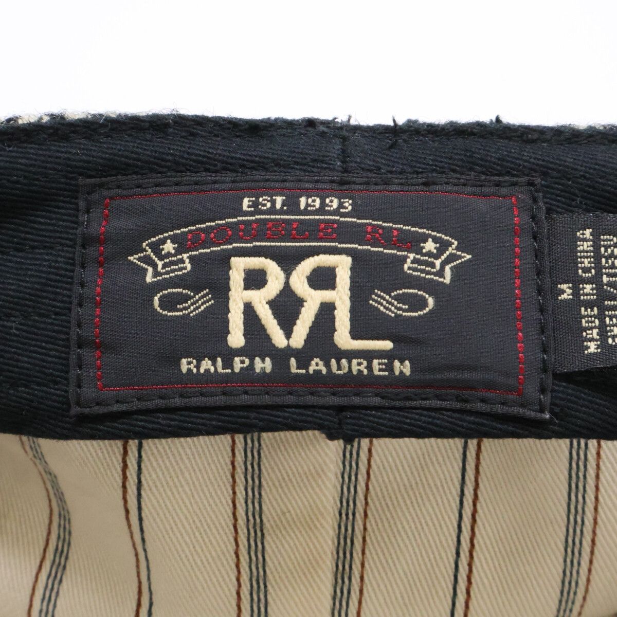 RRL ダブルアールエル 【美品】ヘリンボーン キャスケット M - メルカリ