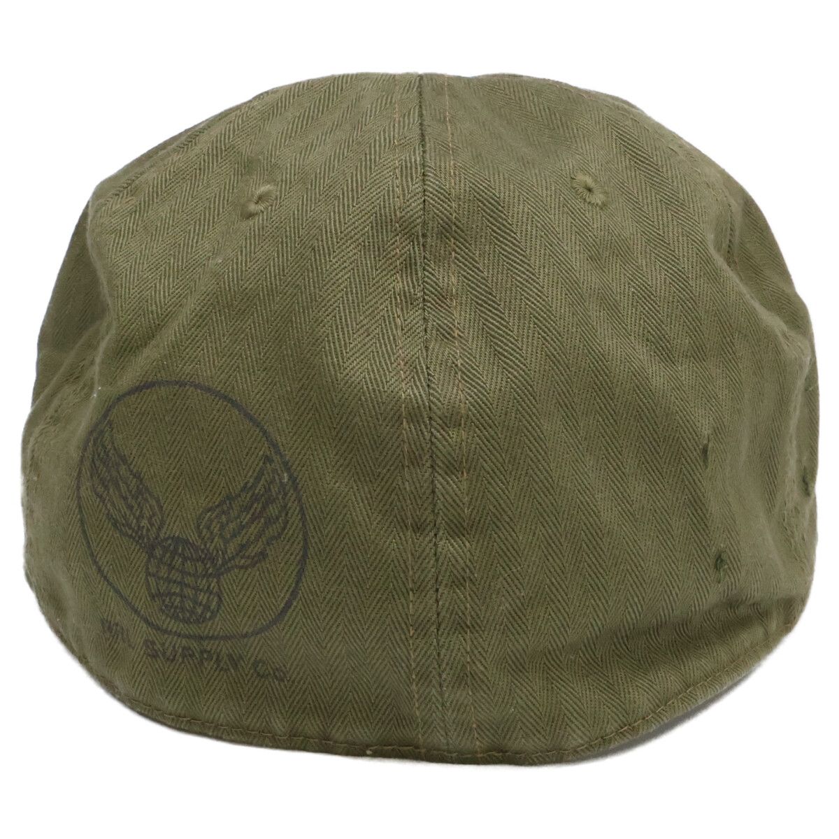 RRL ダブルアールエル ヘリンボーン ツイル サービス キャップ L 58cm