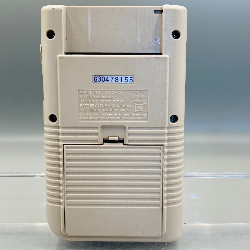 ジャンク】【本体美品】任天堂 GBハード ゲームボーイ 本体 グレー DMG
