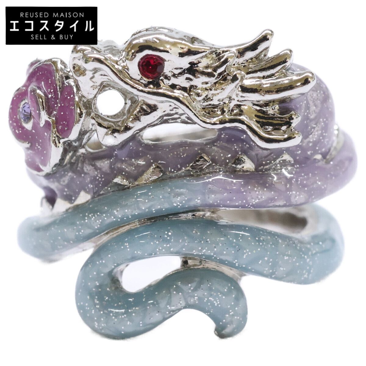ANNA SUI　アナスイ　【美品】SAMR0753 L XV ドラゴンモチーフ　14号