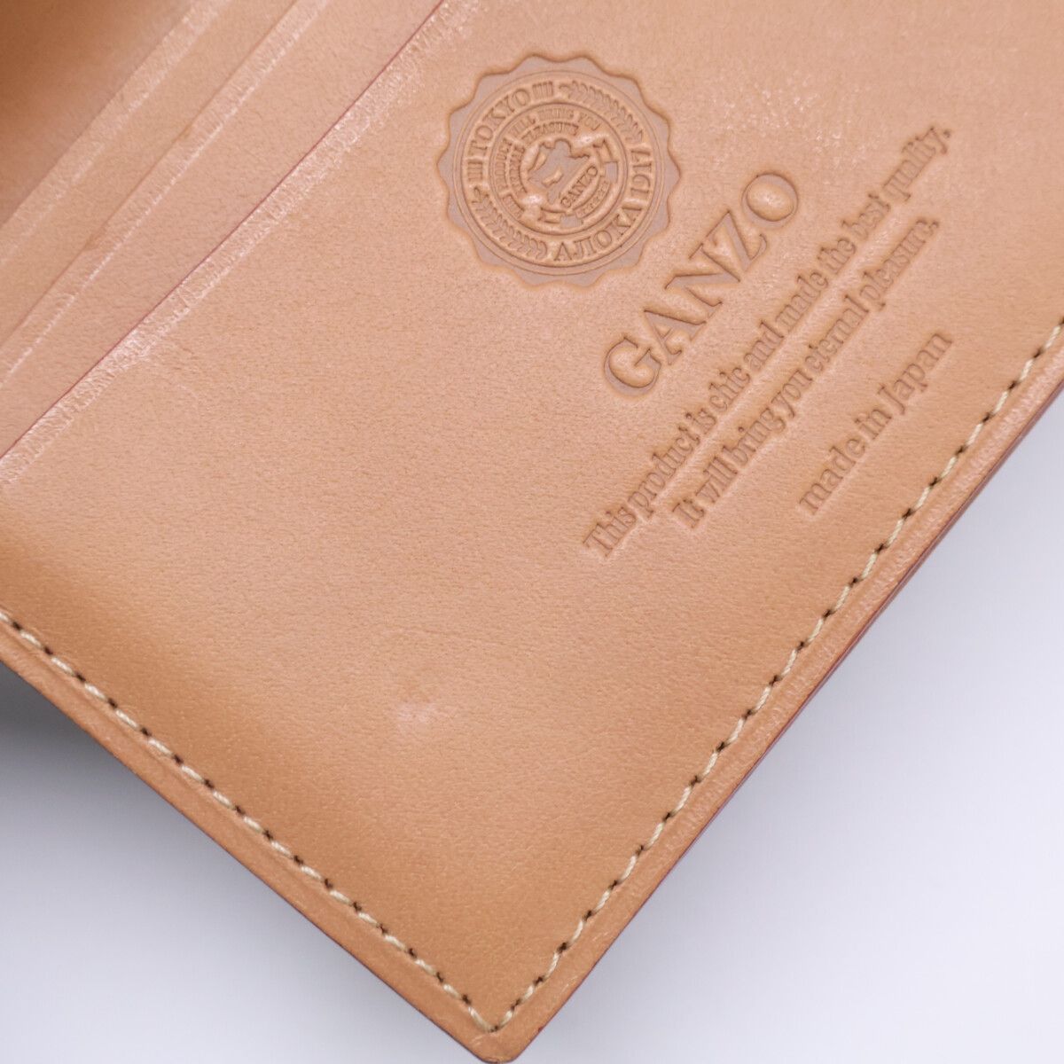 GANZO ガンゾ CORDOVAN コードバン 通しマチ名刺入れ - メルカリ