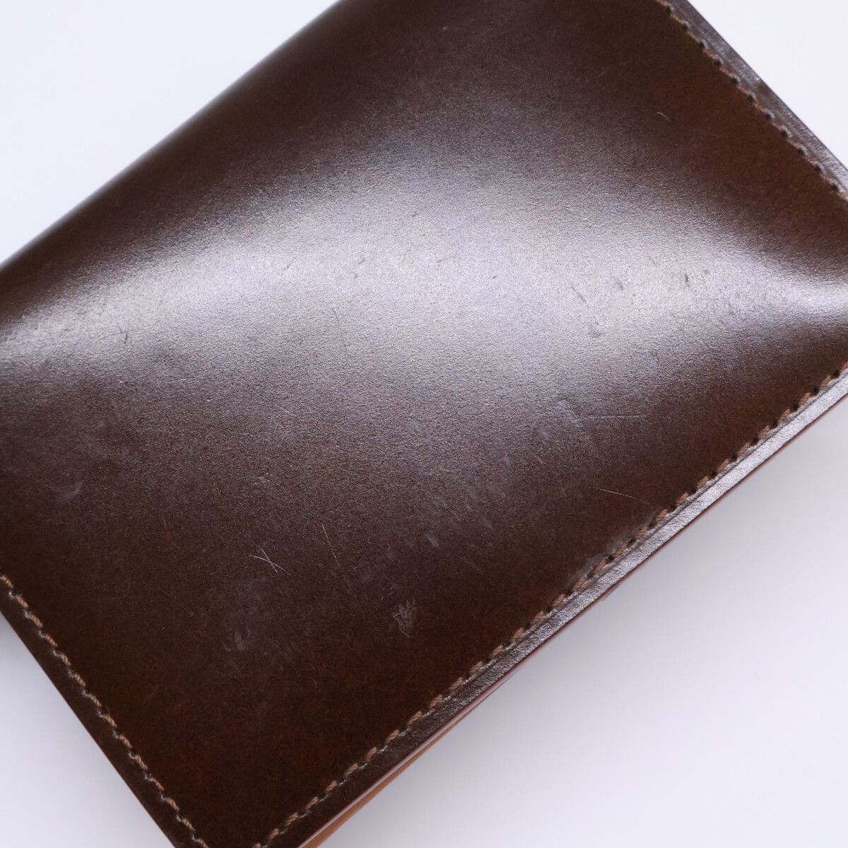 GANZO ガンゾ CORDOVAN コードバン 通しマチ名刺入れ - メルカリ