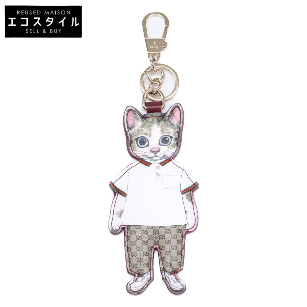 GUCCI　グッチ　x ヒグチユウコ 【新品同様/日本限定】844247 GGパターン 猫 BORIS ボリス
