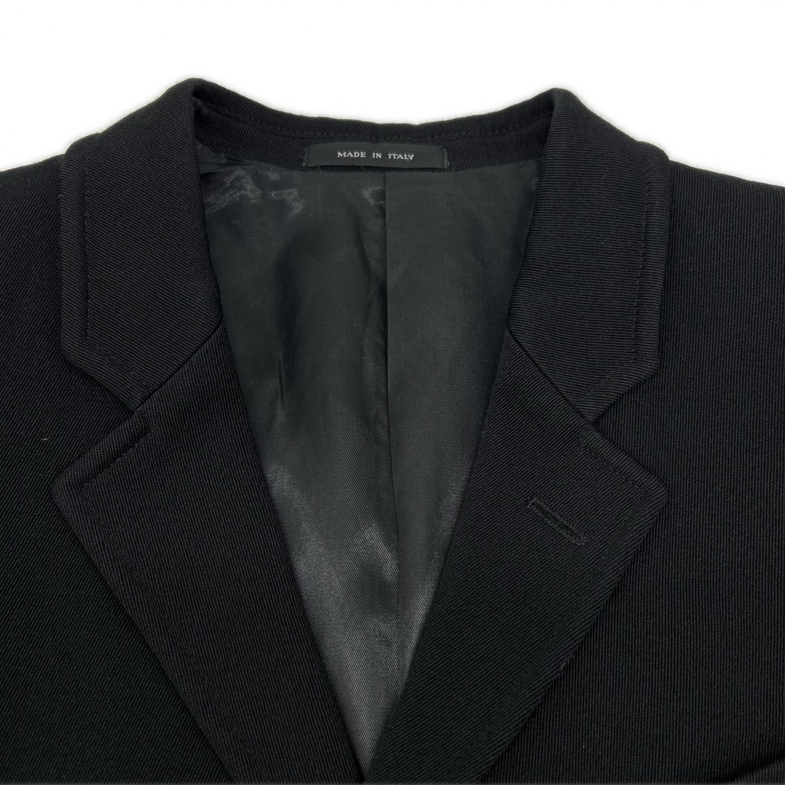 EMPORIO ARMANI エンポリオアルマーニ 20012 ブラック ウール ロング