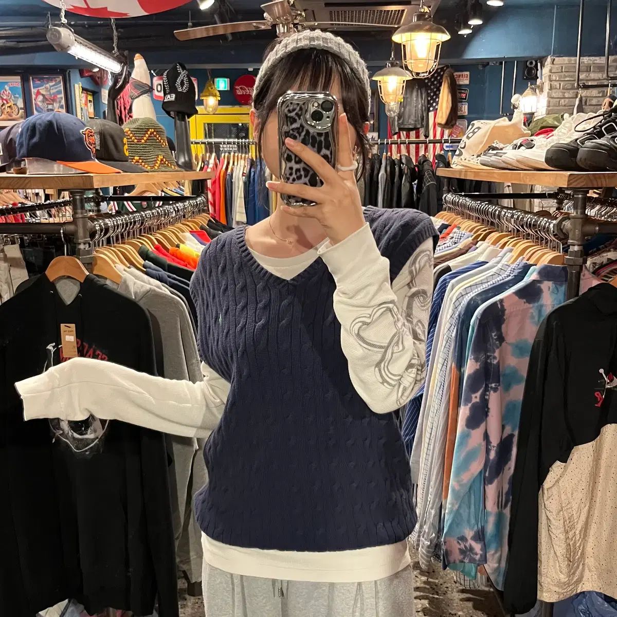 POLO ポロ ラルフローレン ケーブル ニット ベスト