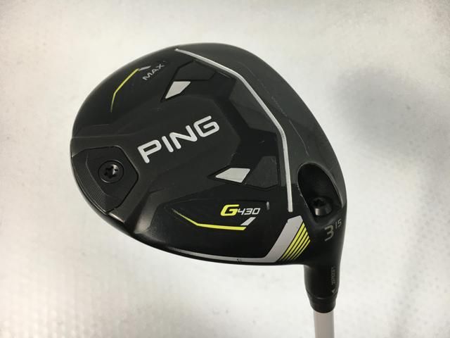 返品OK 【中古ゴルフクラブ】ピン G430 MAX フェアウェイ Motore Speeder エボリューション7 FW50 3W