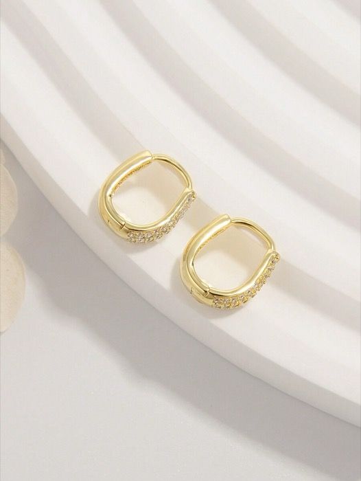 ジュエリー レディース イヤーアクセサリー 女性用デリケートで軽量な簡素かつ光沢のあるクラシックなファッション925シルバーアートフィシャルジルコニアピアス1ペア、デート、パーティー、デイリーウェアに適し、魅力を反｜その他