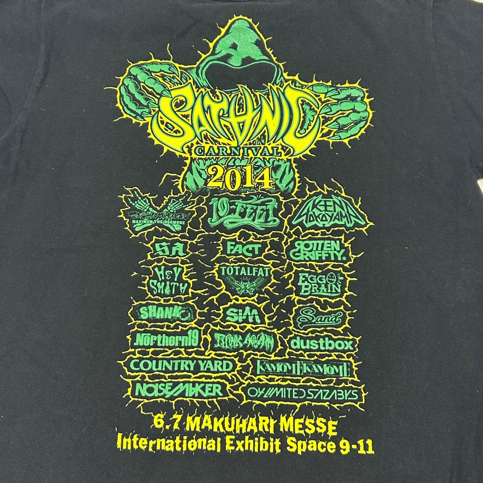 SATANIC CARNIVAL サタニックカーニバル 2014 Tシャツ presented by