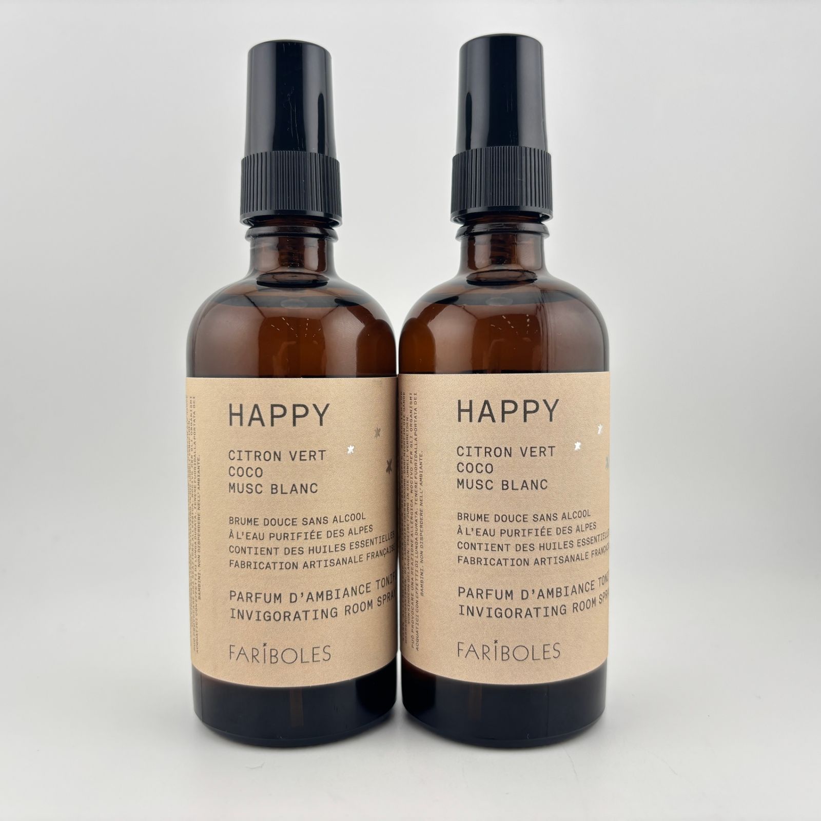 【未使用】 2点 : FARIBOLES ファリボレ バランシングルームミスト HAPPY 100ml FA-002H