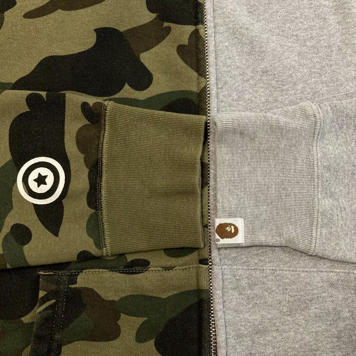 Separate shark full zip hoodie Mサイズ 1st camo a bathing ape BAPE 